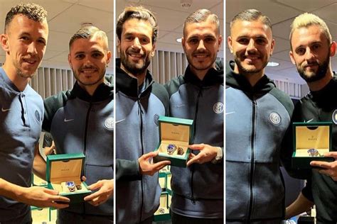 mauro icardi rolex inter|Mauro Icardi's incredible gesture to Inter Milan team.